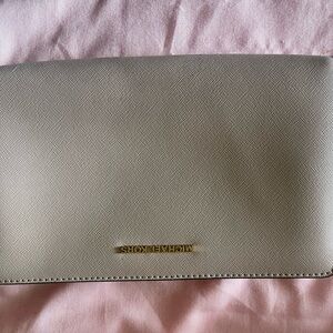 Michael Kors Cream Clutch